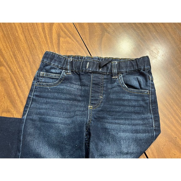 Wranglers Jeans 10 Regular Girls Blue Denim Pull On Stretch Drawstring Waist EUC - Picture 2 of 9